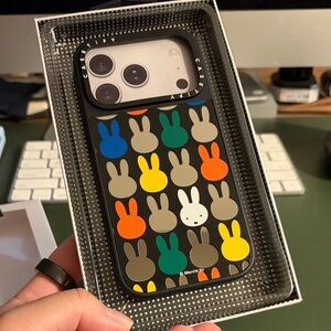 Casetify Miffy classic pattern mirror case iPhone 17 Pro